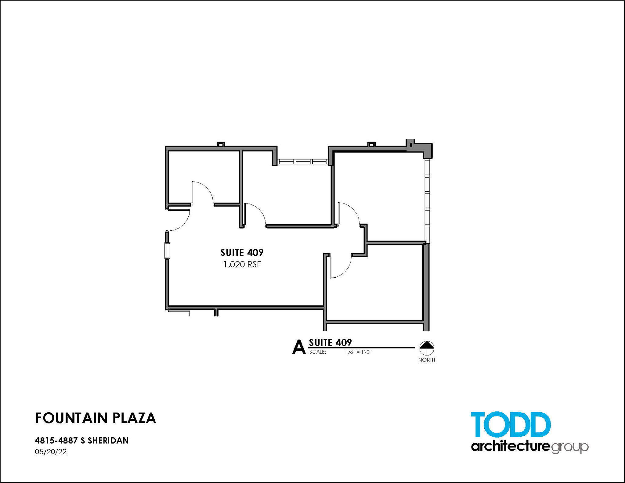 4815-4821 S Sheridan Rd, Tulsa, OK for lease Floor Plan- Image 1 of 2