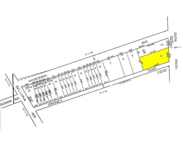 5900 York Rd, Baltimore, MD for lease - Plat Map - Image 2 of 9