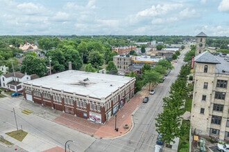 521 W Western Ave, Muskegon, MI - AERIAL  map view