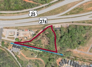 3485 N Highway 25, Travelers Rest, SC - AERIAL  map view - Image1