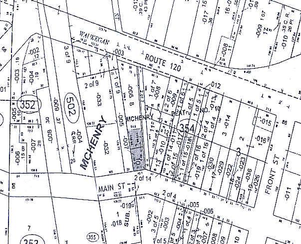 3940-3944 Main St, Mchenry, IL for sale Plat Map- Image 1 of 1