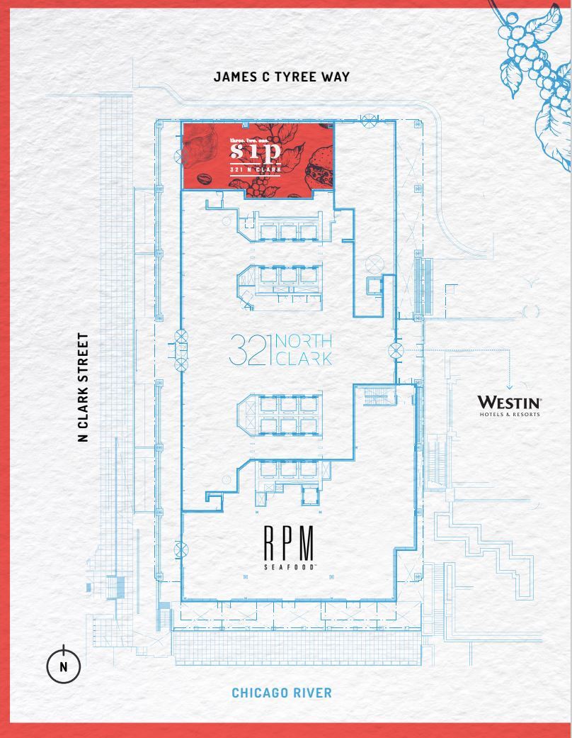 321 N Clark St, Chicago, IL for lease Floor Plan- Image 1 of 1