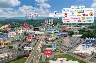 2306 Browns Mill Rd, Johnson City, TN - AERIAL  map view - Image1