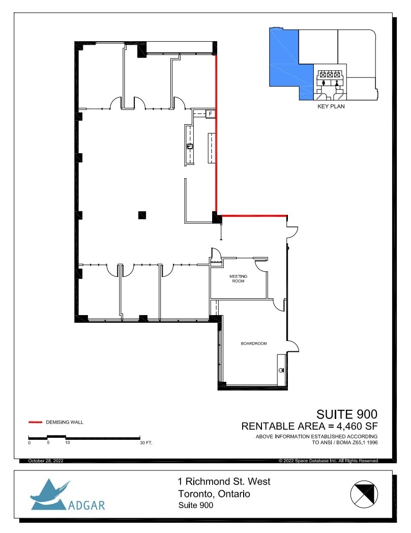1 Richmond St W, Toronto, ON for lease Floor Plan- Image 1 of 1