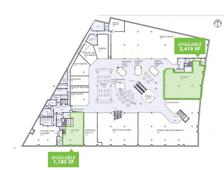 317 Banff Ave, Banff, AB for lease Floor Plan- Image 1 of 1