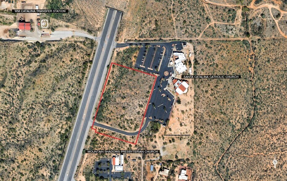 14350 N Oracle Rd, Tucson, AZ for sale - Aerial - Image 3 of 6
