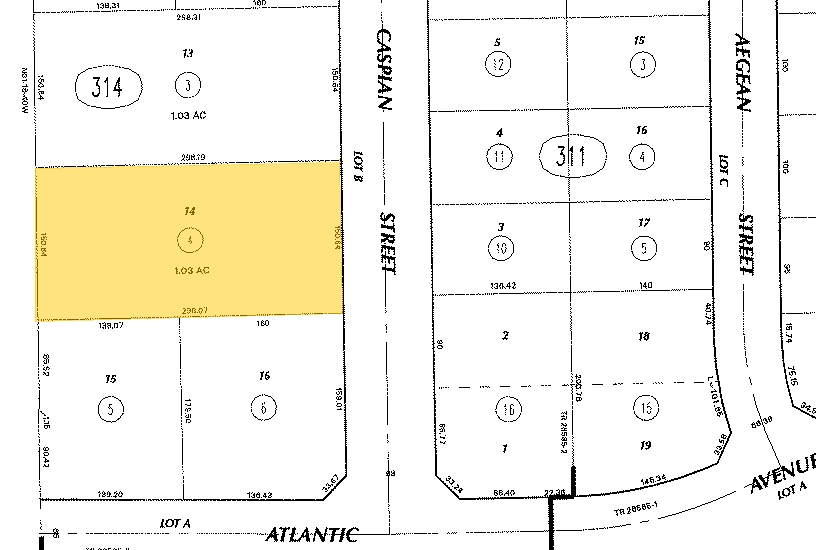 0 Caspian St, Indio, CA for sale - Plat Map - Image 3 of 8