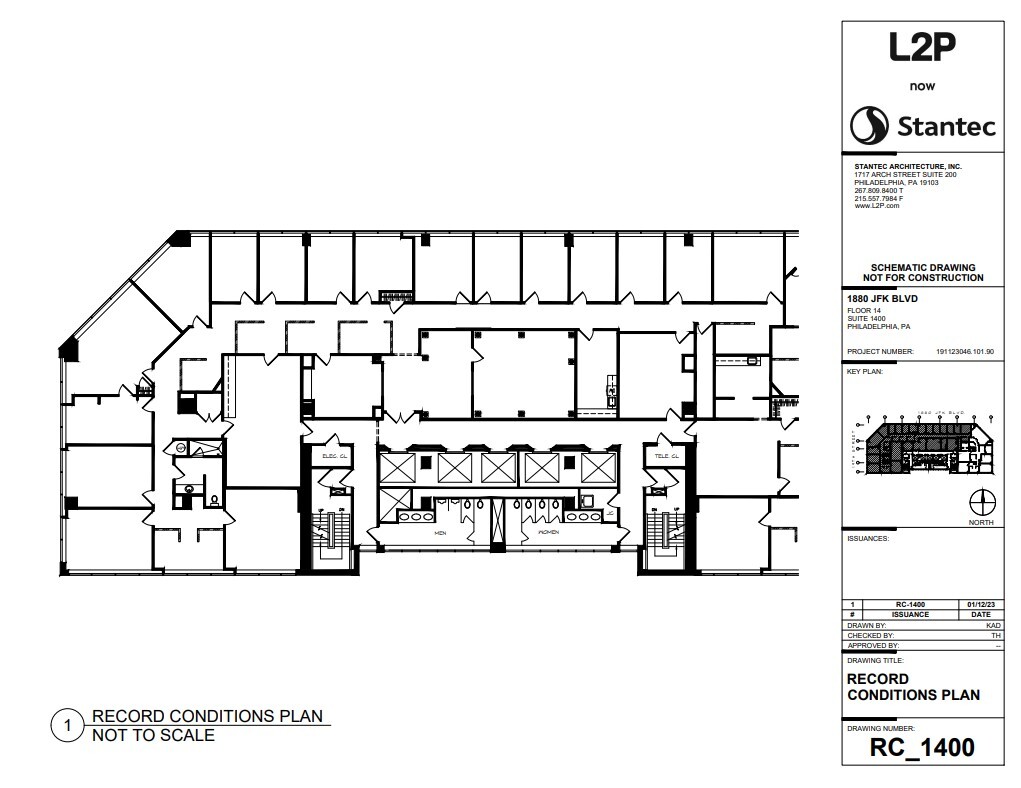 1880 John F Kennedy Blvd, Philadelphia, PA for lease Floor Plan- Image 1 of 1