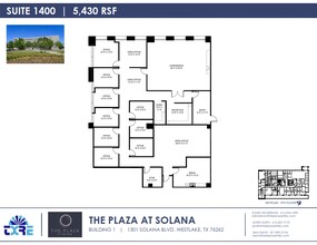 1301 Solana Blvd, Westlake, TX for lease Floor Plan- Image 1 of 1