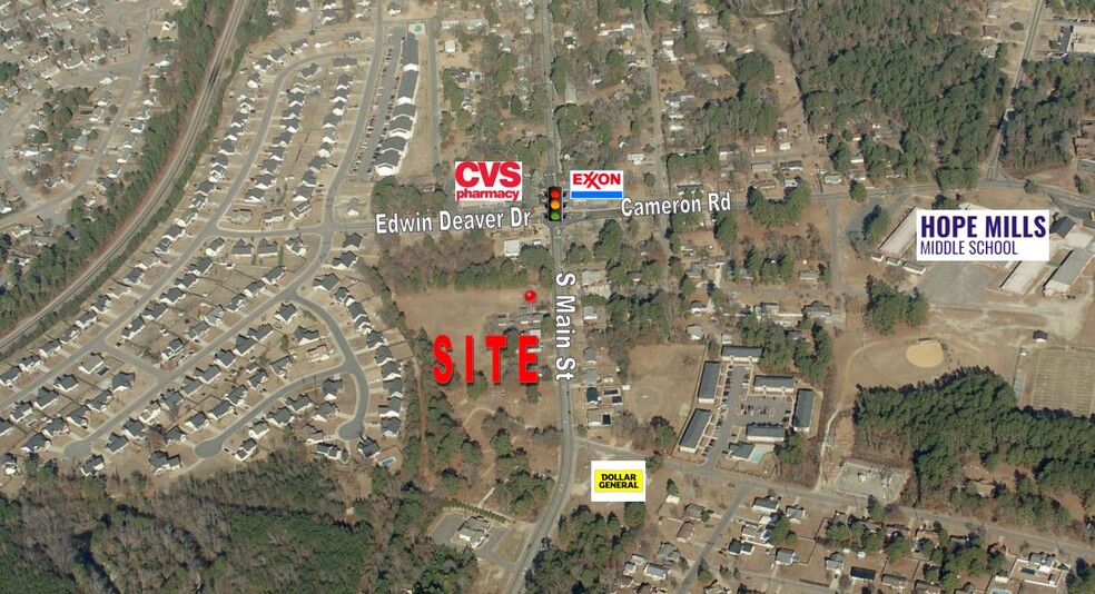 4042 Main St, Hope Mills, NC for sale - Aerial - Image 1 of 4