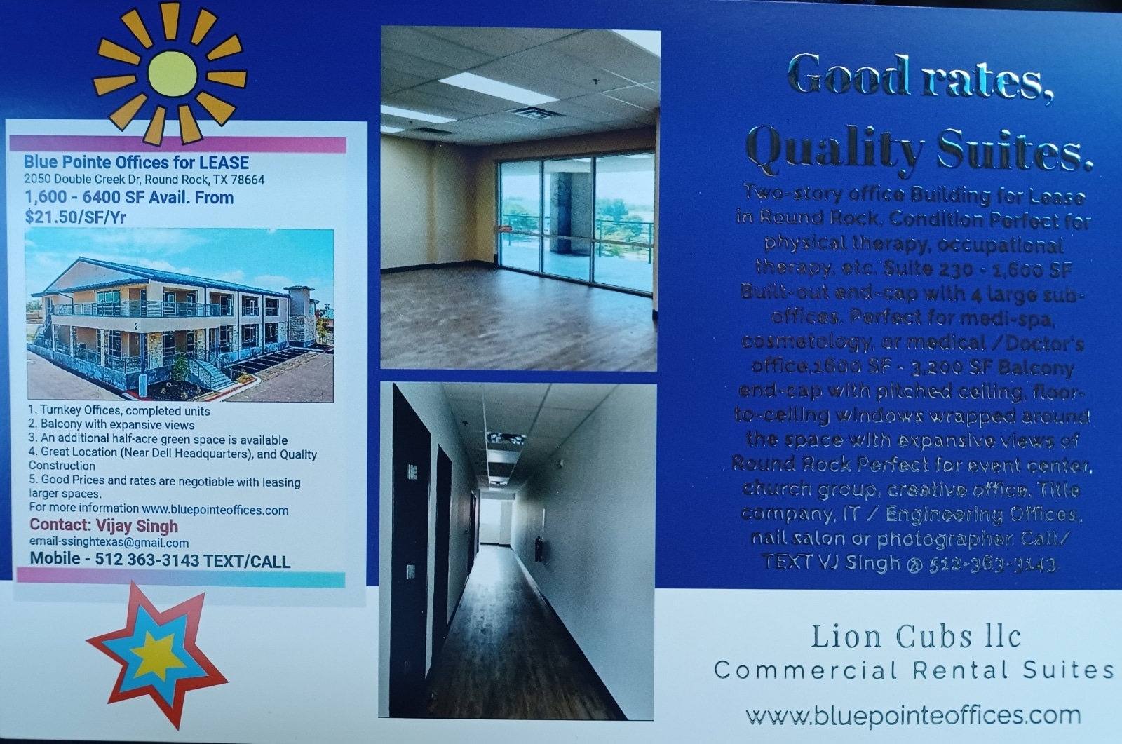 2050 Double Creek Dr, Round Rock, TX for lease Interior Photo- Image 1 of 1