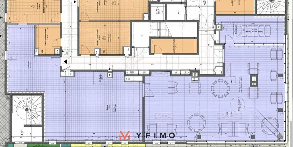 Flex in Aubergenville for lease - Floor Plan - Image 2 of 2