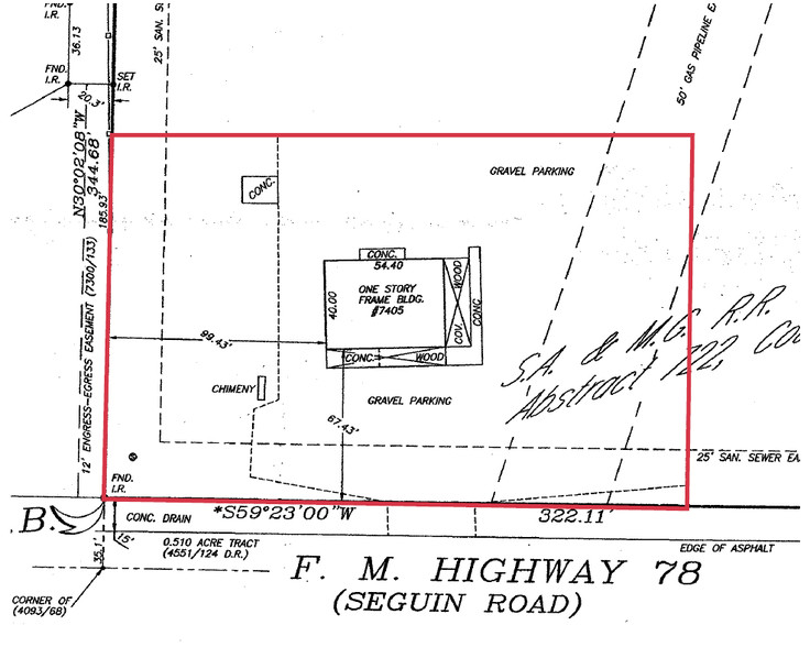 8683 FM 78, Converse, TX for sale - Plat Map - Image 1 of 1