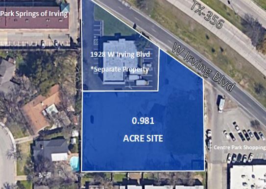 1922 W Irving Blvd, Irving, TX for lease Building Photo- Image 1 of 12