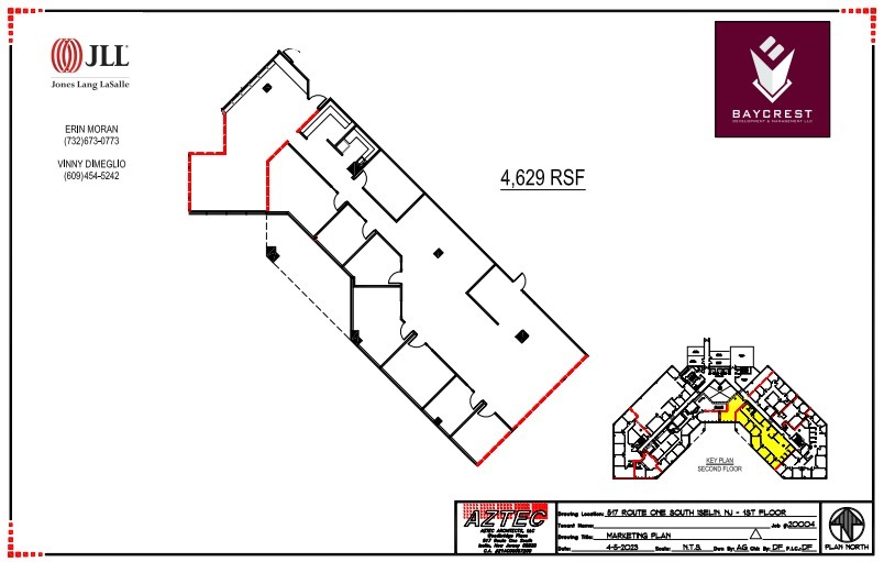 517 Route One South, Iselin, NJ for lease Floor Plan- Image 1 of 1