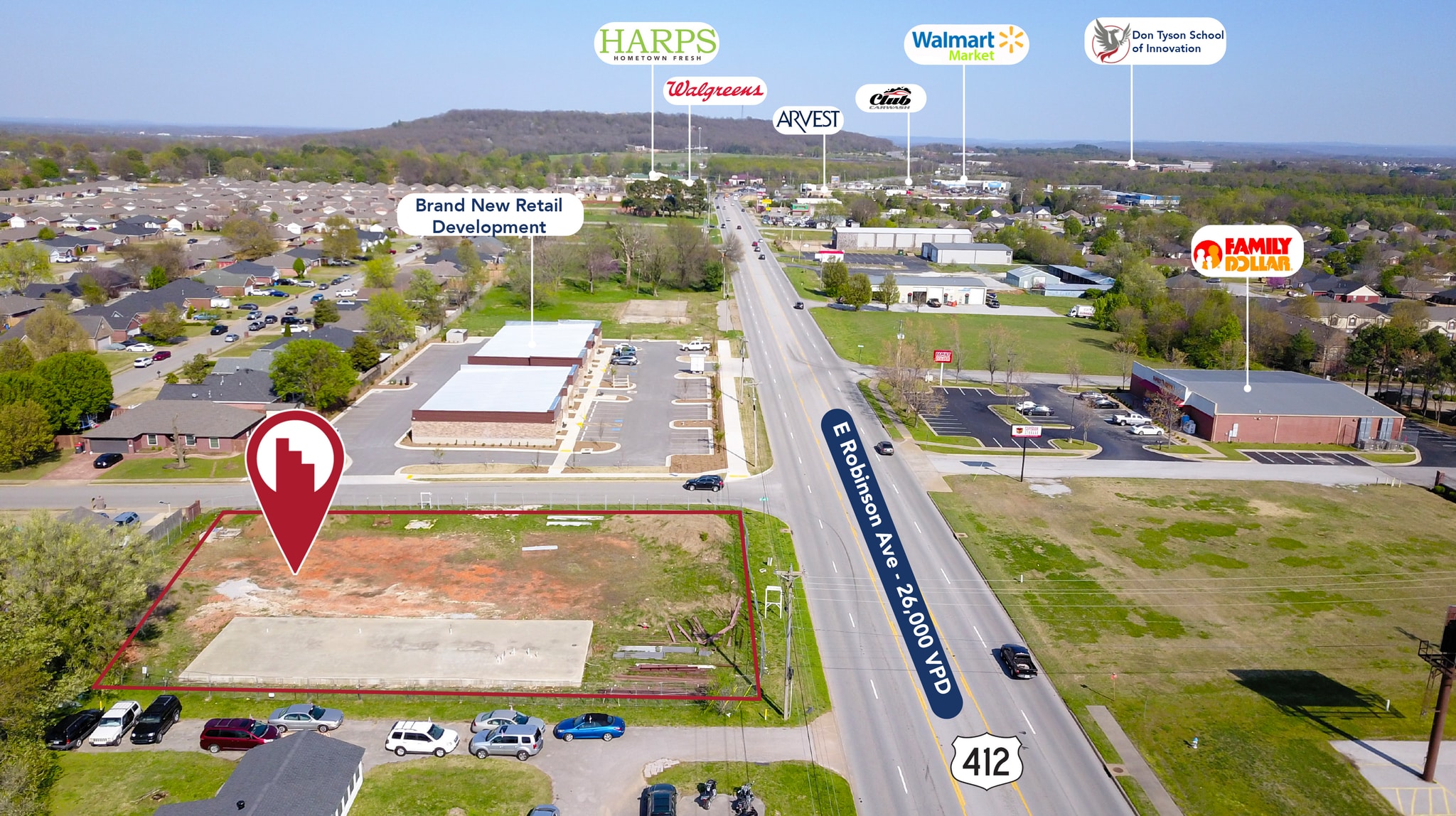 2522 E Robinson Ave, Springdale, AR for sale Building Photo- Image 1 of 5