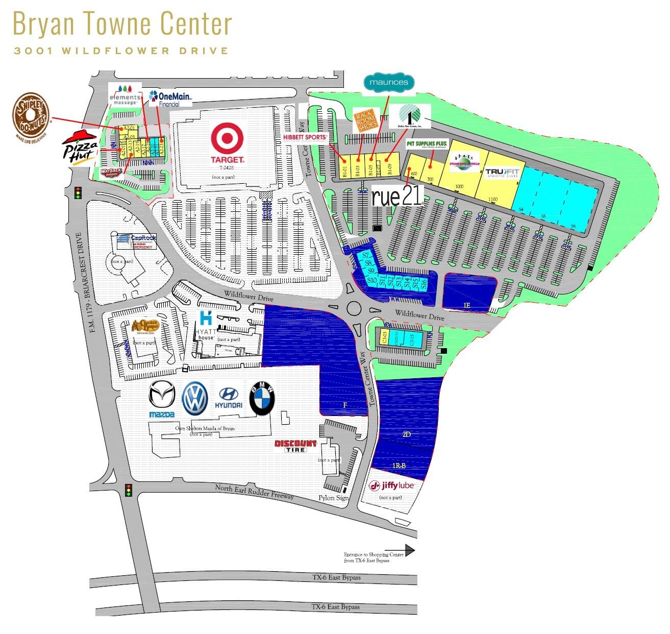 3131 Briarcrest Dr, Bryan, TX for sale Site Plan- Image 1 of 1