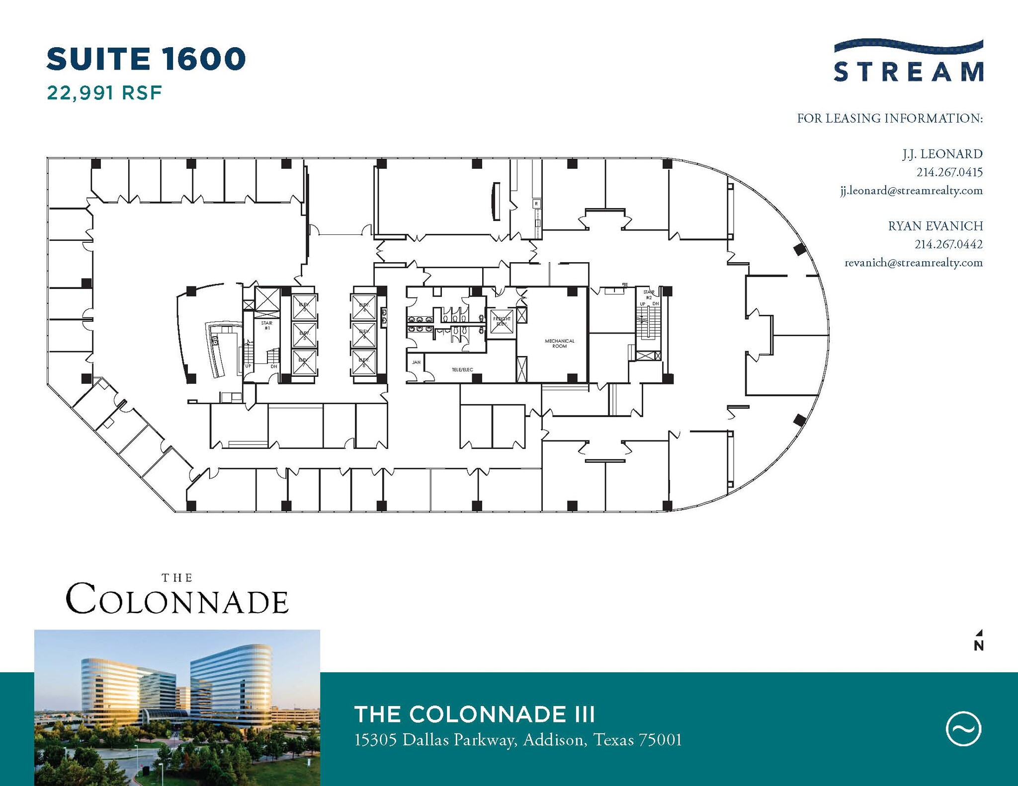 15301 N Dallas Pky, Addison, TX for lease Floor Plan- Image 1 of 1