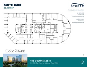 15301 N Dallas Pky, Addison, TX for lease Floor Plan- Image 1 of 1