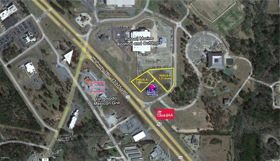 Highway 280 New Way Dr, Alexander City, AL 35010