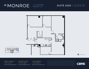 111 W Monroe St, Phoenix, AZ for lease Interior Photo- Image 1 of 1