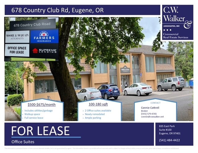678 Country Club Rd, Eugene, OR for lease Building Photo- Image 1 of 8