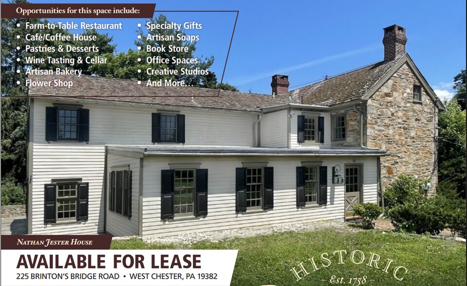 225 Brintons Bridge Rd, West Chester, PA for lease - Primary Photo - Image 1 of 1