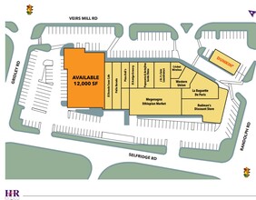 12200-12222 Veirs Mill Rd, Wheaton, MD for lease Site Plan- Image 1 of 1