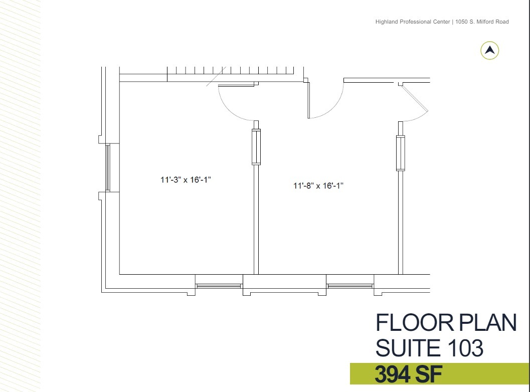 1050 S Milford Rd, Highland, MI for sale Floor Plan- Image 1 of 1