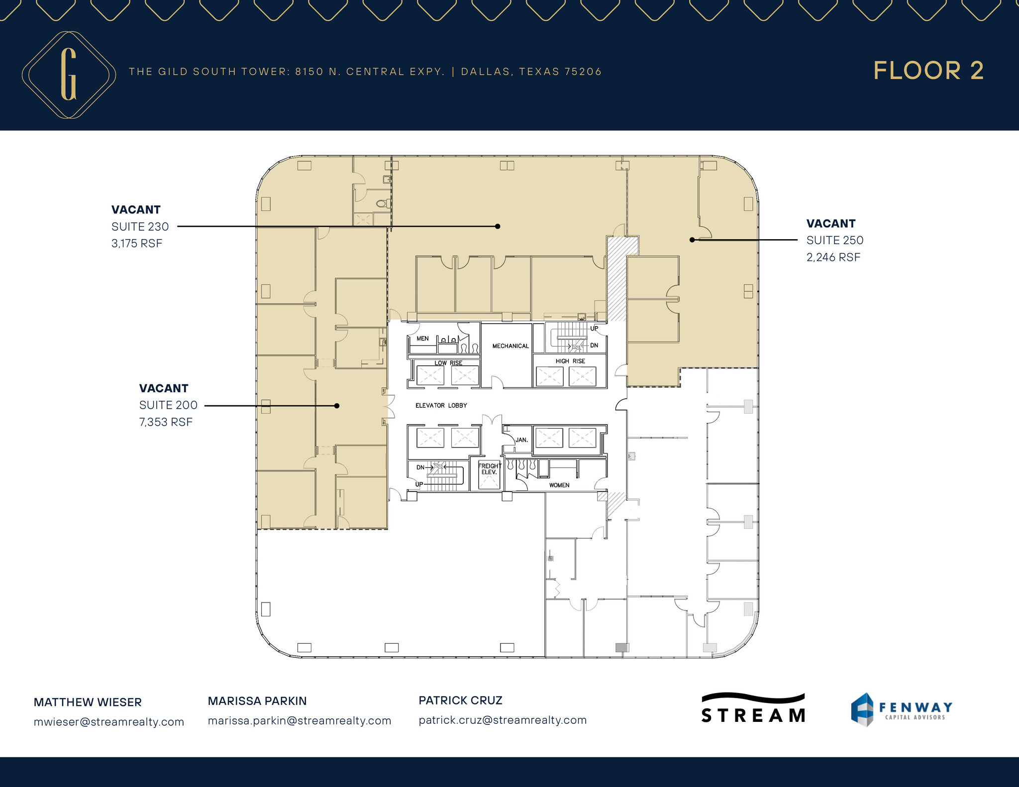 8350 N Central Expy, Dallas, TX for lease Floor Plan- Image 1 of 1