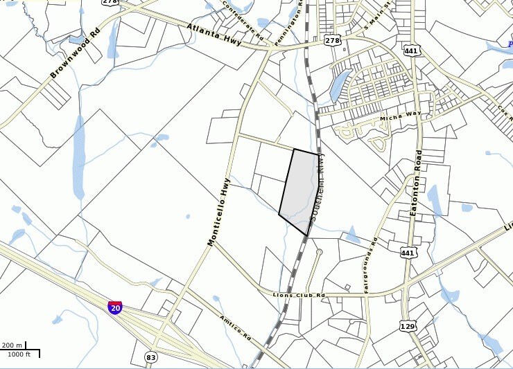 Hwy 83 And Sovis Rd, Madison, GA 30650