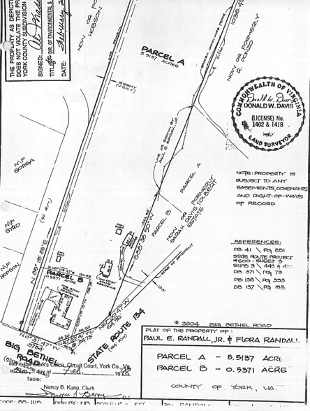 3204-3206 Big Bethel Rd, Yorktown, VA for sale - Plat Map - Image 2 of 28