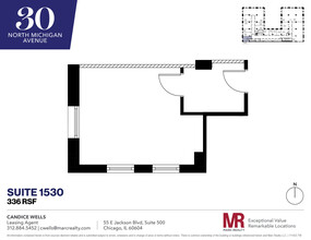 30 N Michigan Ave, Chicago, IL for lease Floor Plan- Image 1 of 4