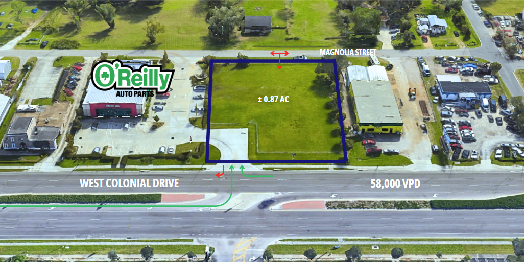 13150 W Colonial Dr, Winter Garden, FL for lease Aerial- Image 1 of 4