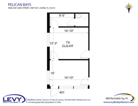 4990 SW 52nd St, Fort Lauderdale, FL for lease Floor Plan- Image 2 of 3