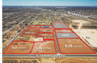 More details for NW Corner of S. Fairgrounds Rd. and Indiana Ave., Midland, TX - Land for Sale