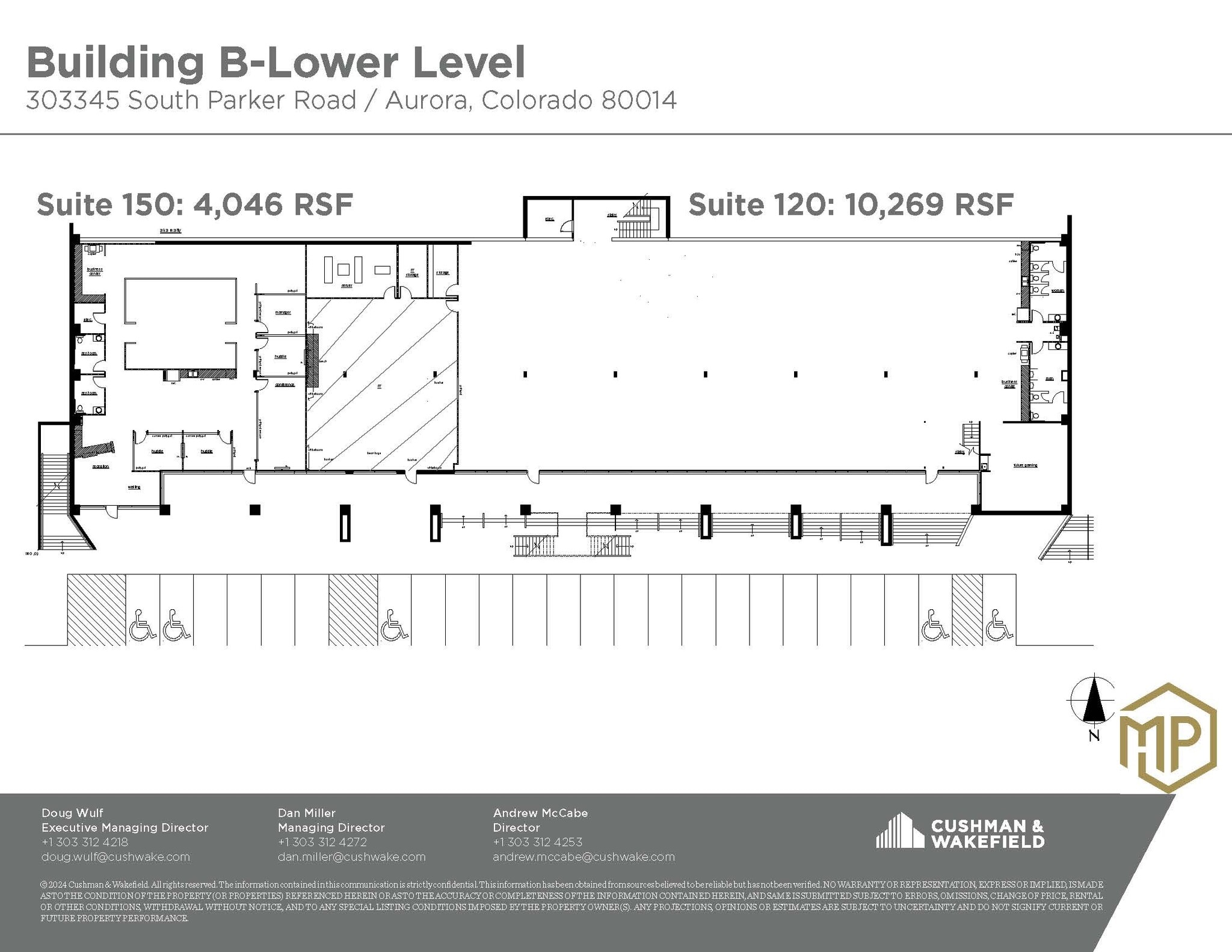 3025 S Parker Rd, Aurora, CO for lease Floor Plan- Image 1 of 1