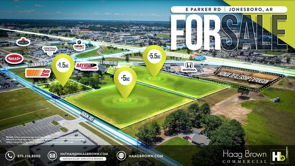 Parker Road, Jonesboro, AR for sale - Building Photo - Image 1 of 6