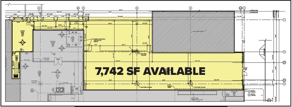 4509-4555 E Cactus Rd, Phoenix, AZ for lease - Floor Plan - Image 2 of 5