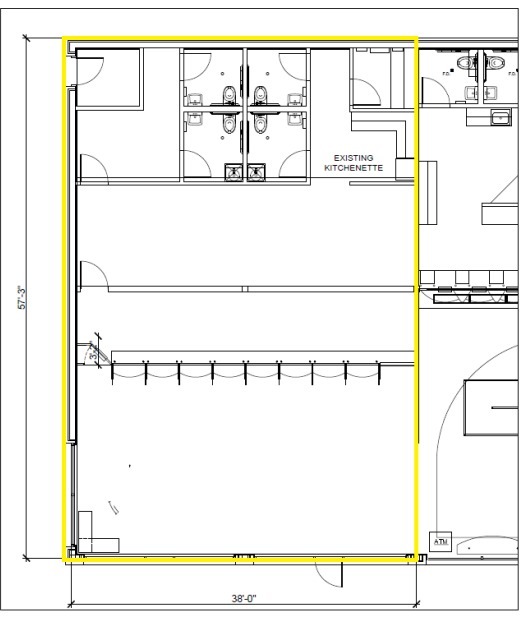 1431 W 127th St, Calumet Park, IL for lease Floor Plan- Image 1 of 1