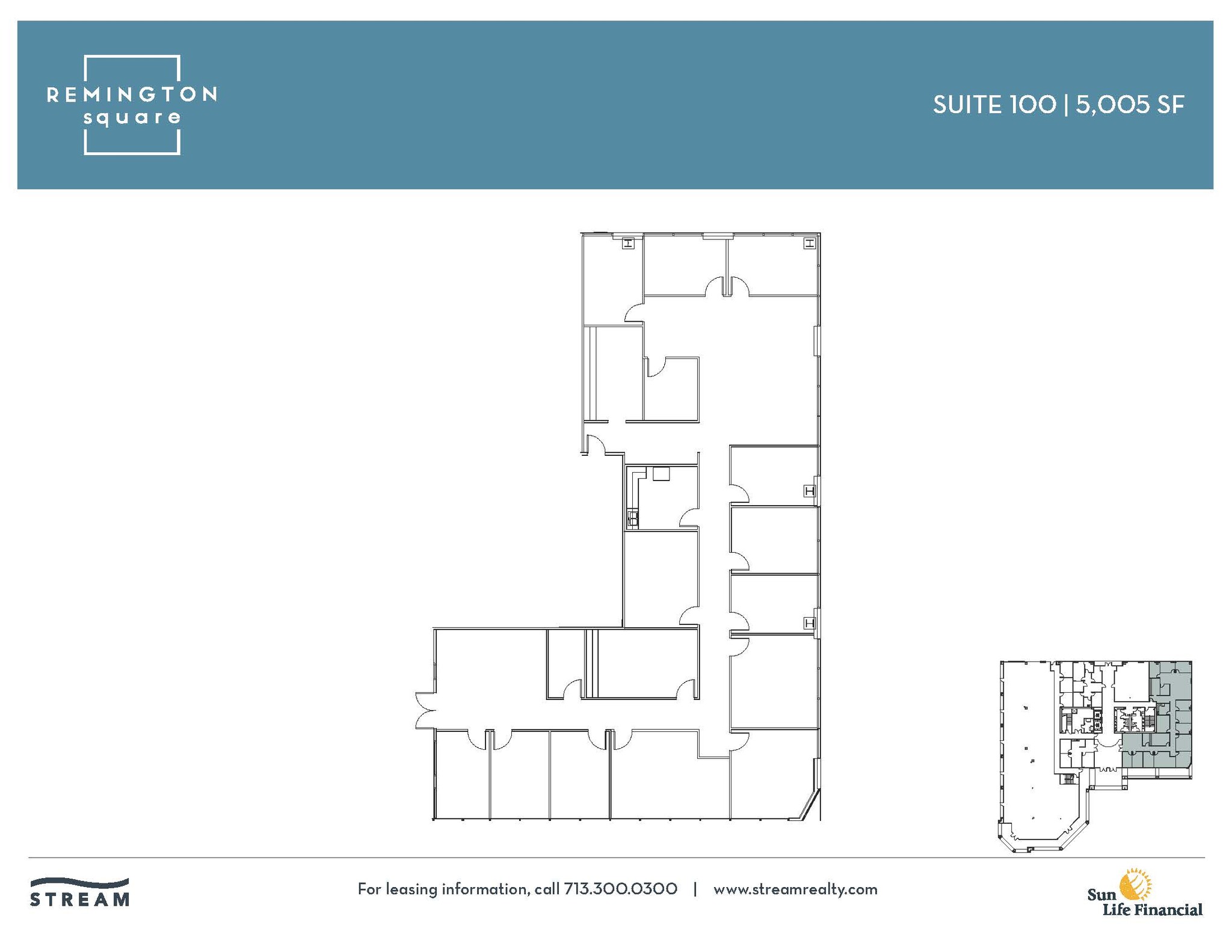 10603 W Sam Houston Pky N, Houston, TX for lease Floor Plan- Image 1 of 1