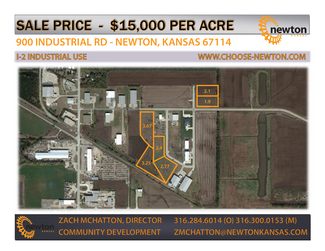 More details for 900 Industrial, Newton, KS - Land for Sale