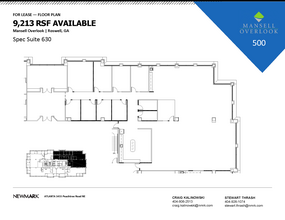 200 Mansell Ct E, Roswell, GA for lease Floor Plan- Image 1 of 1