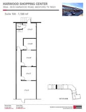 3504-3508 Harwood Rd, Bedford, TX for lease Floor Plan- Image 1 of 1