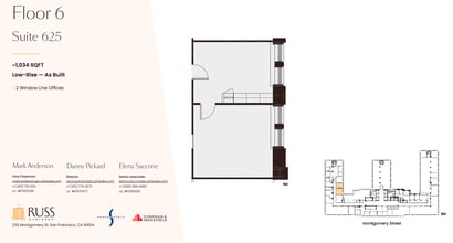 235 Montgomery St, San Francisco, CA for lease Floor Plan- Image 1 of 6