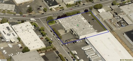 14333 Wicks Blvd, San Leandro, CA - aerial  map view