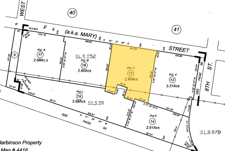 839 F St, West Sacramento, CA for lease - Plat Map - Image 3 of 10