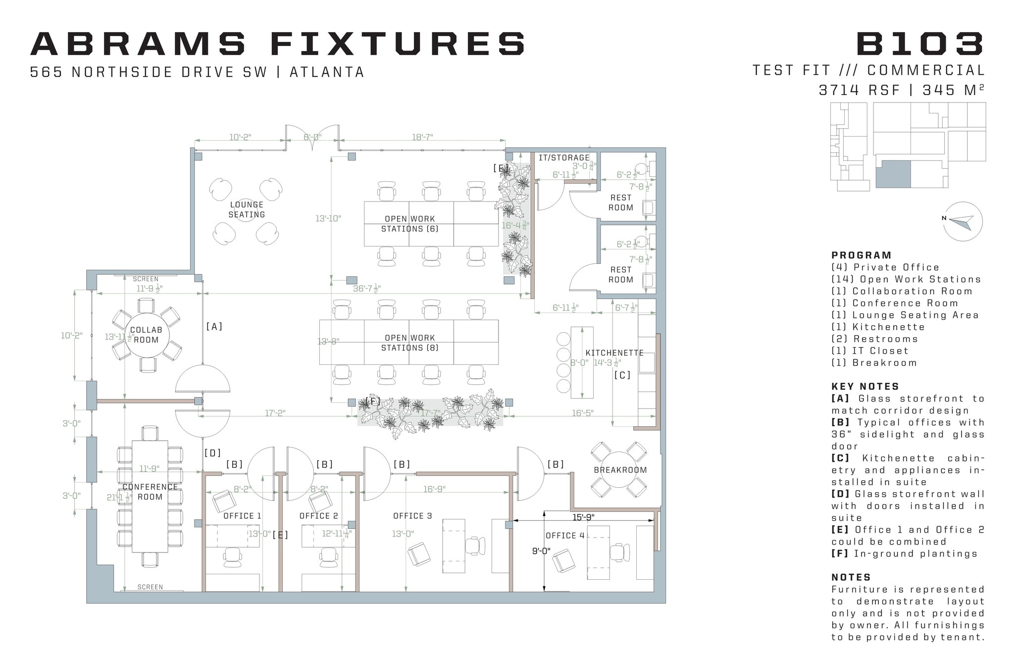 565 Northside Dr, Atlanta, GA for lease Floor Plan- Image 1 of 2