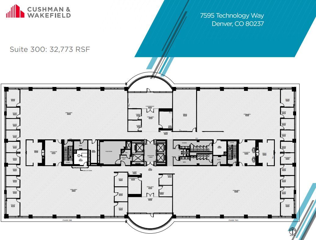 7595 TECHNOLOGY WAY, Denver, CO for lease Floor Plan- Image 1 of 1