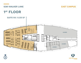 6361 Walker Ln, Alexandria, VA for lease Floor Plan- Image 1 of 5